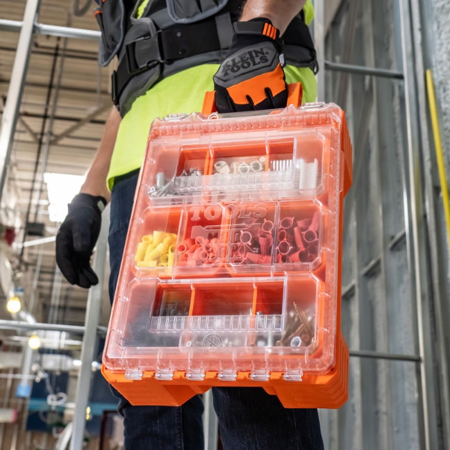 Klein 54808MB MODBOX HalfWidth Tall Component Box BC Fasteners & Tools