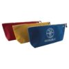 Klein 5539LCPAK 18" x 8" x 3-1/2" Large Assorted Canvas Tool Pouches 3-Pack