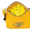 Klein 5539YEL 10 x 8 x 3-12 Yellow Canvas Tool Pouch with Zipper Klein 5539YEL 10" x 8" x 3-1/2" Yellow Canvas Tool Pouch with Zipper