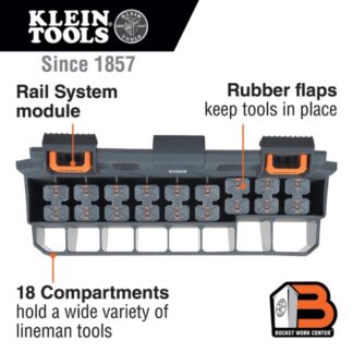 Klein BC501C Hard Tool Storage Module, Rail System (1)