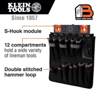 Klein BC502S Tool Apron Module, S-Hook System (1)