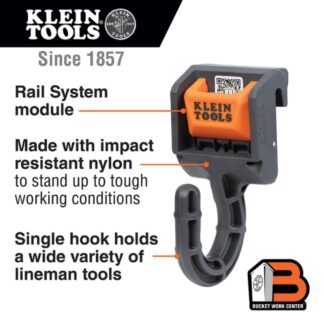 Klein BC505C BUCKET WORK CENTER Open Hook Module, Rail System (1)