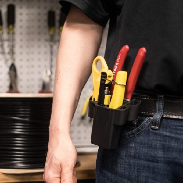 Klein VDV011-852 Coax Cable Installation Kit with Hip Pouch