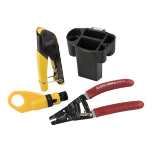 Klein VDV011-852 Coax Cable Installation Kit with Hip Pouch