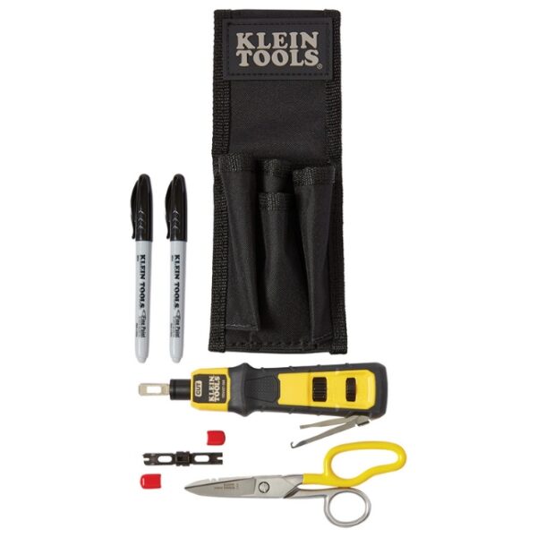 Klein VDV027-813 Punchdown LAN Installer Starter Kit