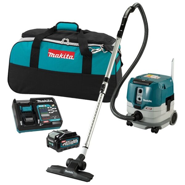 Makita VC005GLM11 40V MAX XGT Brushless 8.0L Dry Vacuum Cleaner with XPT Kit Makita VC005GLM11 40V MAX XGT Brushless 8.0L Dry Vacuum Cleaner with XPT Kit