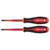 Milwaukee 48-22-2207 1000V Insulated Slim Tip Screwdriver Set 2-Piece