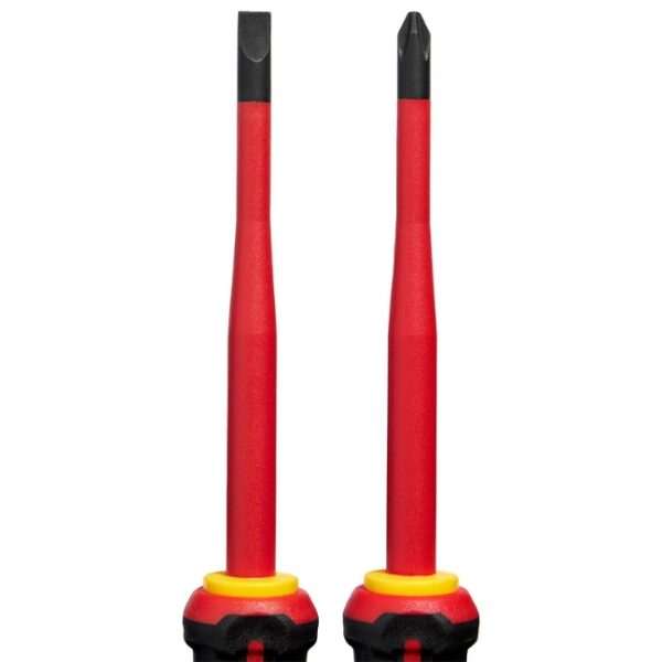 Milwaukee 48-22-2207 1000V Insulated Slim Tip Screwdriver Set 2-Piece