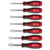 Milwaukee 48-22-2447 HOLLOWCORE SAE Nut Driver Set 7-Piece Milwaukee 48-22-2447 HOLLOWCORE SAE Nut Driver Set 7-Piece