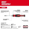 Milwaukee 48-22-2912 27-in-1 Ratcheting Security Multi-Bit Screwdriver (1) Milwaukee 48-22-2912 27-in-1 Ratcheting Security Multi-Bit Screwdriver