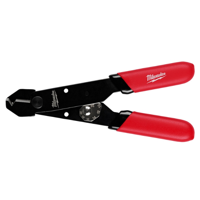 Milwaukee 48-22-3040 12-24 AWG Adjustable Compact Wire Stripper and Cutter