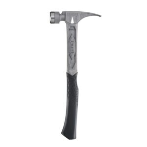 Stiletto TIB14RSC TIBONE 14oz Smooth Face Curved Handle Titanium Framing Hammer