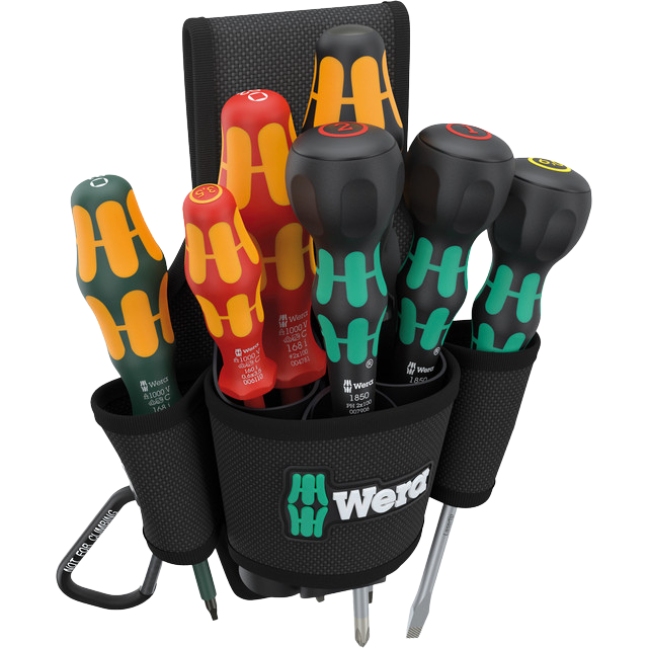 Wera 300306 Belt Pouch Set 3 8-Piece