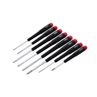 Wiha 26490 SAE Precision Ball End Hex Screwdriver Set 8-Piece