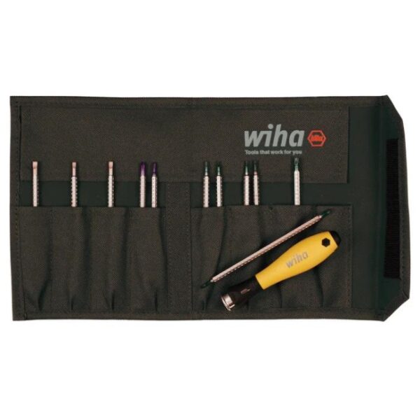 Wiha 26985 System 4 ESD Safe DRIVE-LOC Blade Set 12-Piece Wiha 26985 System 4 ESD Safe DRIVE-LOC Blade Set 12-Piece