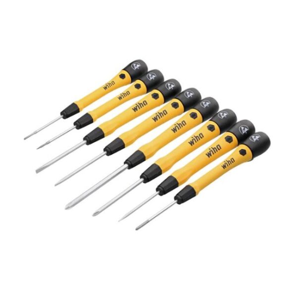 Wiha 27396 PICOFINISH ESD Safe Precision Screwdriver Set 8-Piece Wiha 27396 PICOFINISH ESD Safe Precision Screwdriver Set 8-Piece