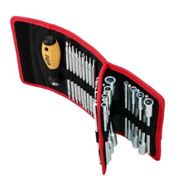 Wiha 28187 ESD Safe DRIVE-LOC VI Wallet Set 32-Piece