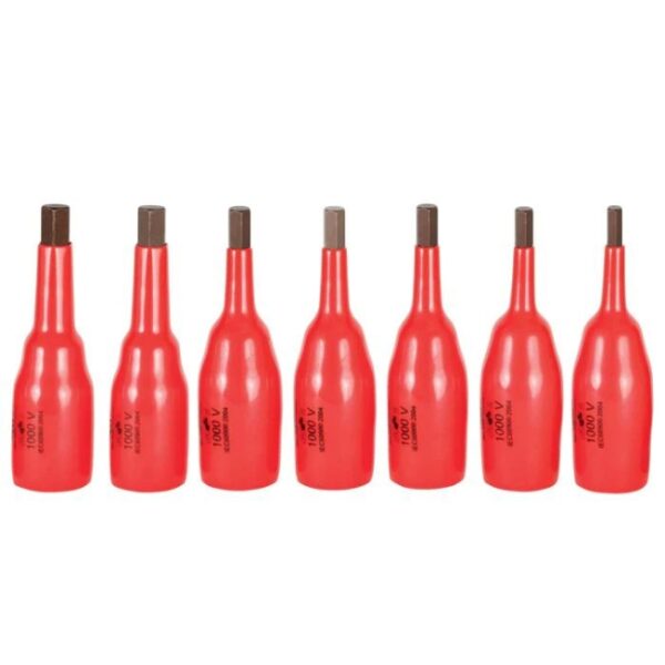 Wiha 31890 3/8" Drive SAE Insulated Hex Socket Set 7-Piece