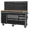 Jet 842629 HD Series 10-Drawer Mobile Work Bench 61x23 (1) Jet 842629 HDWB-6110 HD Series 61" X 23" 10-Drawer Mobile Work Bench