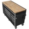 Jet 842629 HD Series 10-Drawer Mobile Work Bench 61x23 (4) Jet 842629 HDWB-6110 HD Series 61" X 23" 10-Drawer Mobile Work Bench