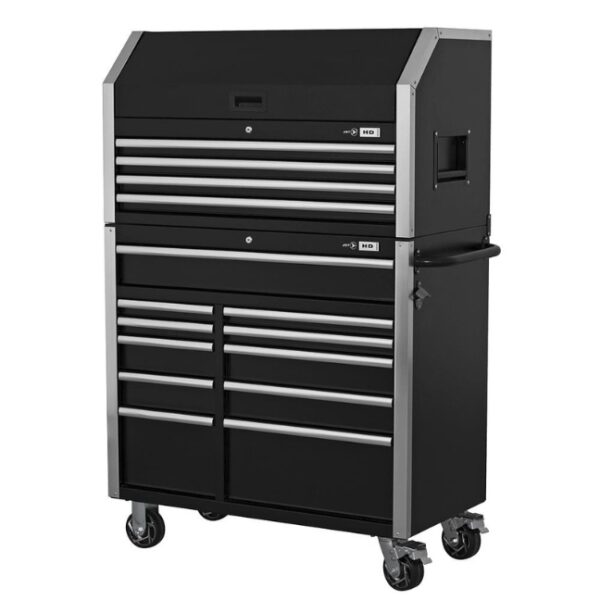 Jet 842961 HDCC-4115 HD Series 41" x 21" 15-Drawer Toolbox Combo