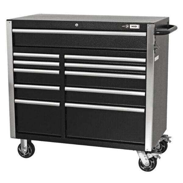 Jet 842961 HDCC-4115 HD Series 41" x 21" 15-Drawer Toolbox Combo