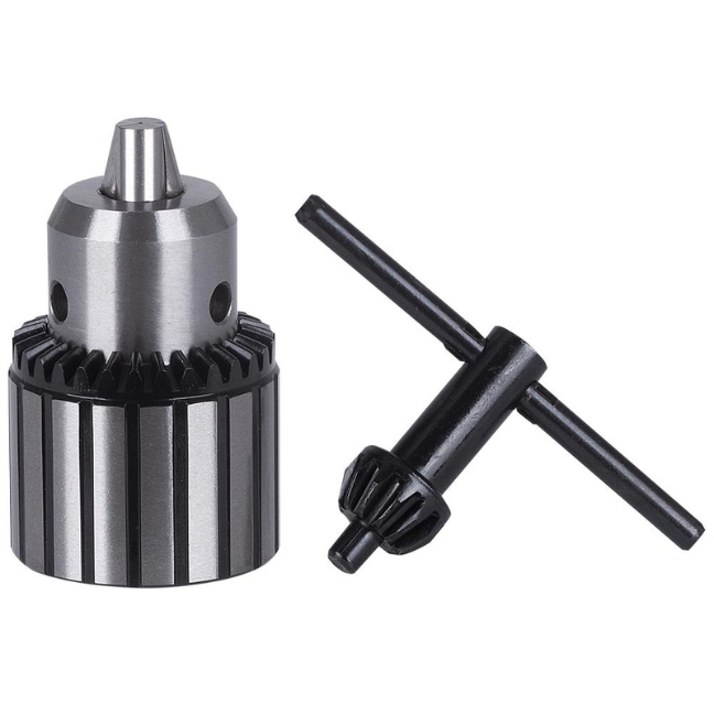 thumbnail image 2 of 4 Piece Drill Chuck Set - 1/2 Inch Drill Chuck With Impact Conversion... 2 of 13