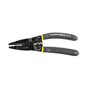 Klein 1009 KLEIN-KURVE Long-Nose Wire Stripper, Wire Cutter, Crimping Tool