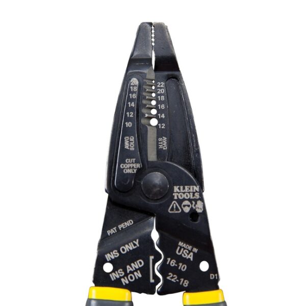 Klein 1009 KLEIN-KURVE Long-Nose Wire Stripper, Wire Cutter, Crimping Tool