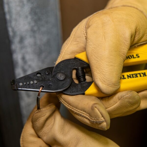 Klein 11048 Dual-Wire Stripper and Cutter for Solid Wire (2) Klein 11048 Dual-Wire Stripper and Cutter for Solid Wire