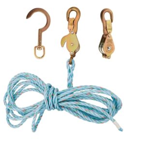 Klein 1802-30SSR Block and Tackle 259 Anchor Hook Spliced