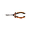 Klein 2037EINS 7 Slim Insulated Long Nose Side Cutter Pliers Klein 2037EINS 7" Slim Insulated Long Nose Side Cutter Pliers