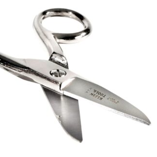 Klein 2100-7 5-1/4" Nickel Plated Electrician's Scissors