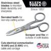Klein 2100-9 Stainless Steel Cable Splicer Snip