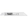 Klein 31728 6" 18 TPI Reciprocating Saw Blade 5-Pack