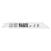 Klein 31731 6" 10/14 TPI Reciprocating Saw Blade 5-Pack