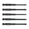 Klein 32234 3-1/2" Assorted Power Driver Bits Set 5-Piece