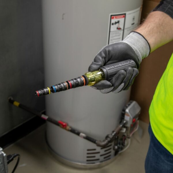 Klein 32910 7-in-1 Impact Flip Socket with Handle