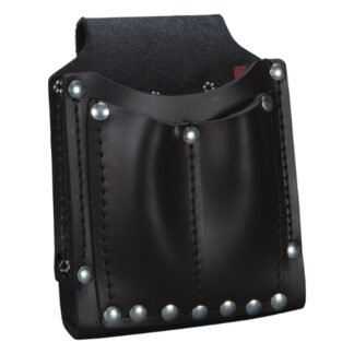 Klein 5145 3-Pocket Leather Utility Pouch
