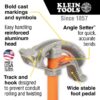 Klein 51607 3/4" Aluminum Conduit Bender with ANGLE SETTER