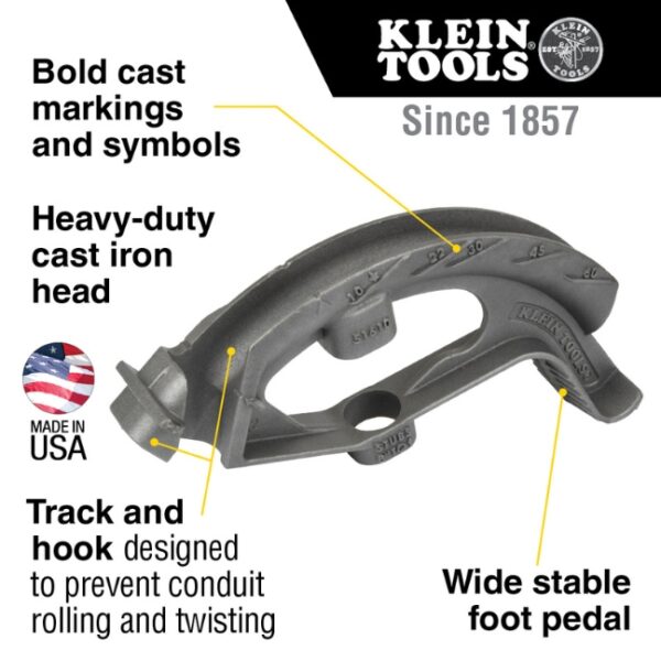 Klein 51610 1" Iron Conduit Bender Head