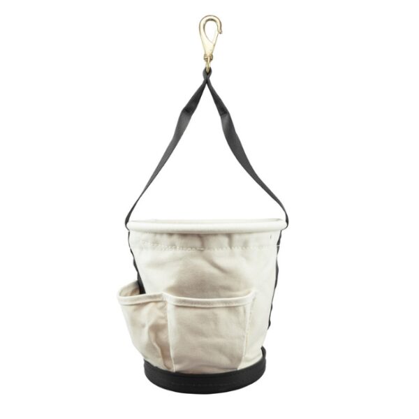 Klein 5171PS Heavy-Duty 4-Pocket Tapered Wall Bucket (2) Klein 5171PS Heavy-Duty 4-Pocket Tapered Wall Bucket