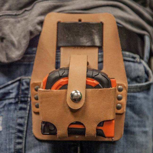 Klein 5196 Large Leather Tape Measure Holder BC Fasteners & Tools