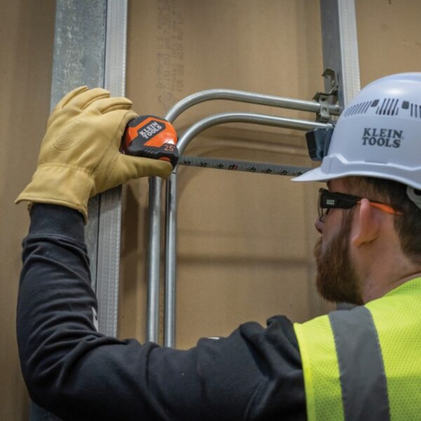 Klein 9525 25ft Double-Hook Compact Tape Measure (2) Klein 9525 25ft Double-Hook Compact Tape Measure