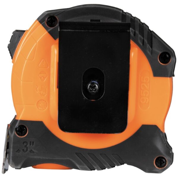 Klein 9525 25ft Double-Hook Compact Tape Measure (4) Klein 9525 25ft Double-Hook Compact Tape Measure