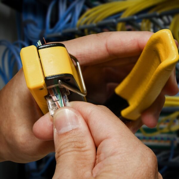 Klein VDV226-005 Compact Data Cable Crimping Tool for PASS-TRHU