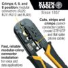 Klein VDV226-011-SEN Ratcheting Modular Crimper/Stripper