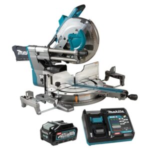 Makita LS003GM102 40V MAX XGT 12" Brushless Dual Compound Sliding Mitre Saw with AWS Kit