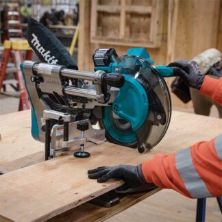 Makita LS004GM102 40V MAX XGT 10 Brushless Dual Compound Sliding Mitre Saw with AWS Kit (1)