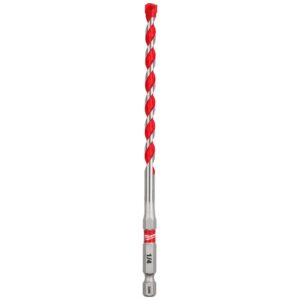 Milwaukee 48-20-9011 SHOCKWAVE IMPACT DUTY 1/4" x 4" x 6" Carbide Hammer Drill Bit